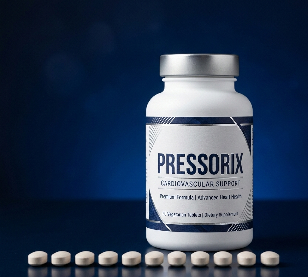 Pressorix – doplněk stravy na podporu krevního tlaku, 60 kapslí